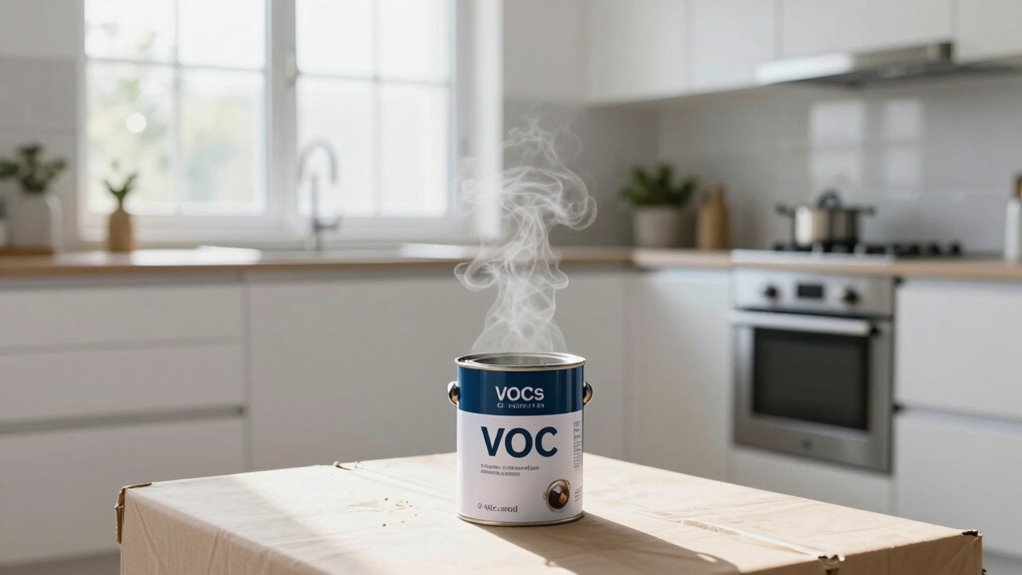 vocs linger based on ventilation