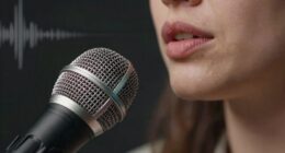 voice pitch recording differences