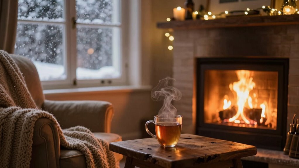 warm inviting sensory elements