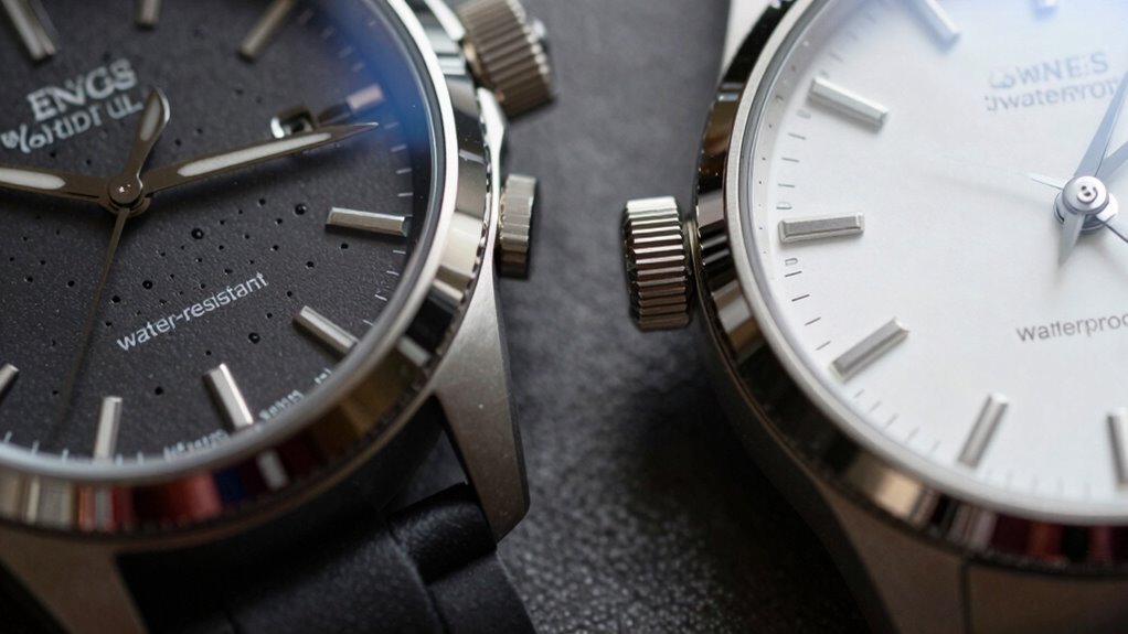 water resistance vs waterproof