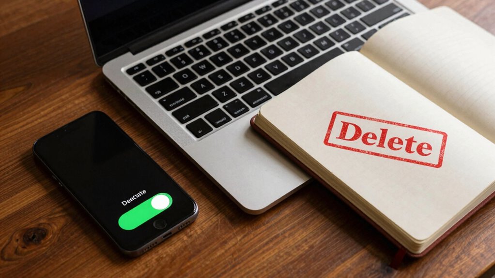 when to delete account