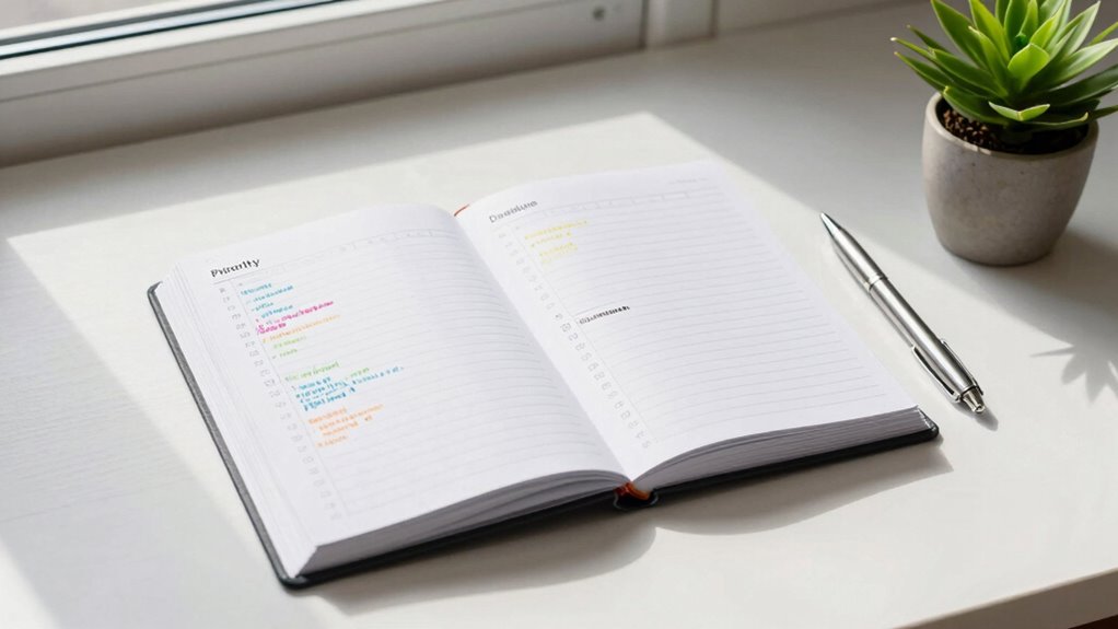 add deadlines and priorities