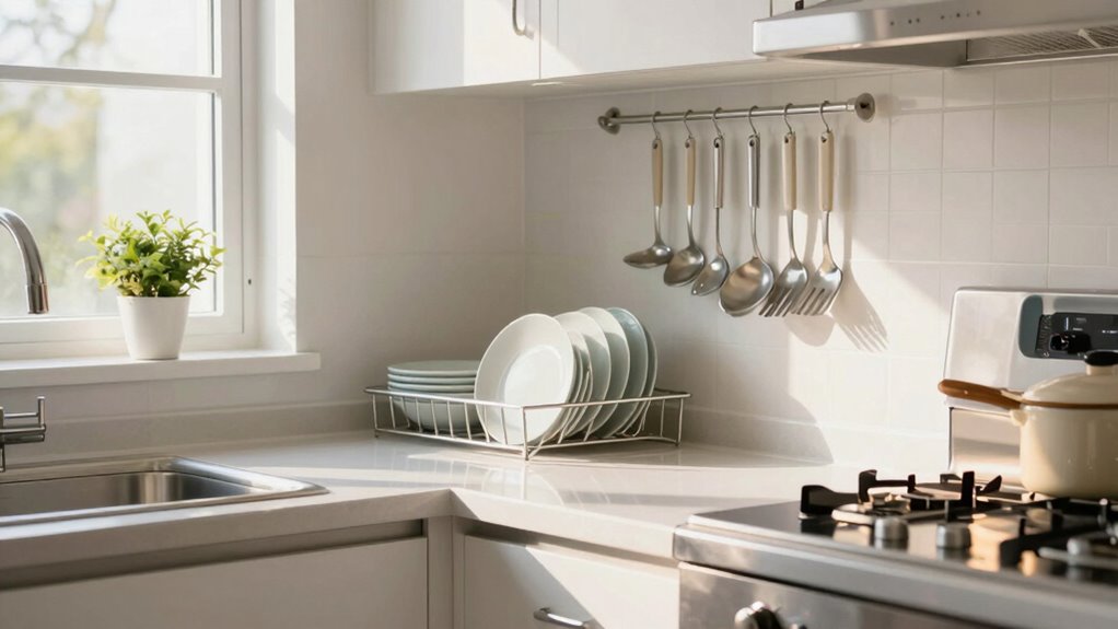 consistent routines simplify cleaning