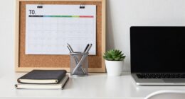 consistently maintains workplace organization