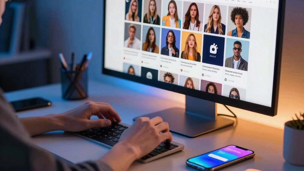deliberate online persona creation
