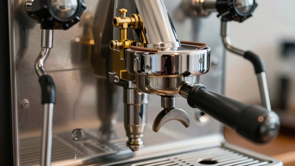 espresso machine component functions