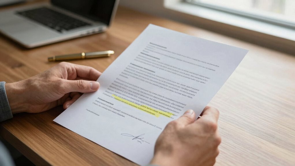 focus on key contract clauses