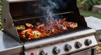gas grill heat zones
