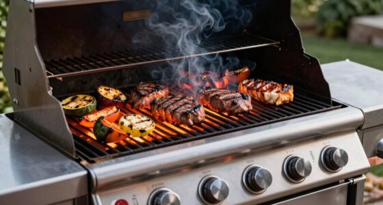gas grill heat zones