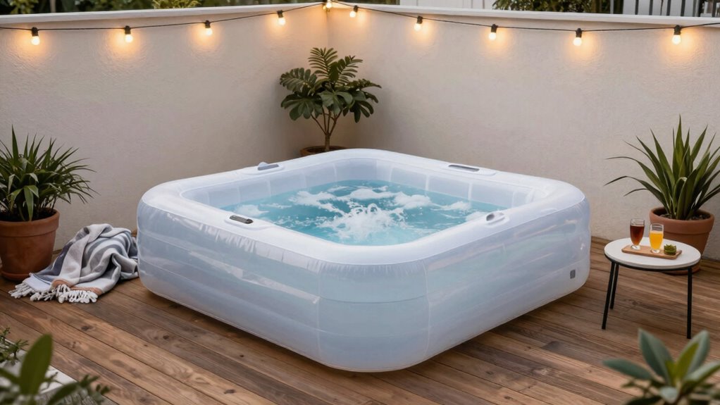 inflatable hot tub maintenance