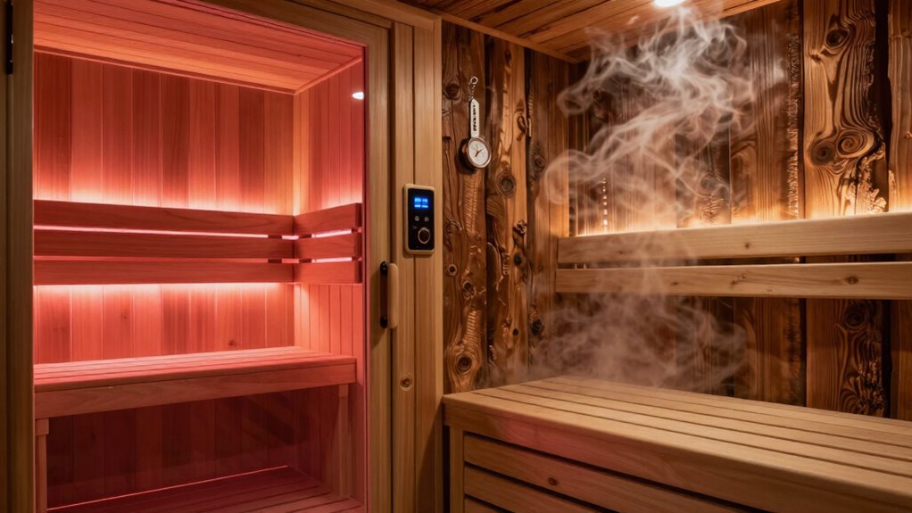infrared vs traditional saunas