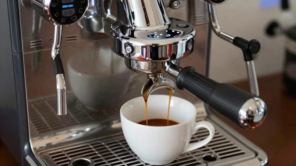 key parts of espresso machines