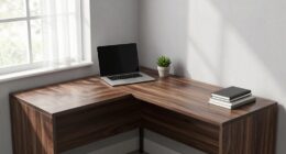 l shaped desks work well