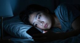 nighttime screen time discomfort