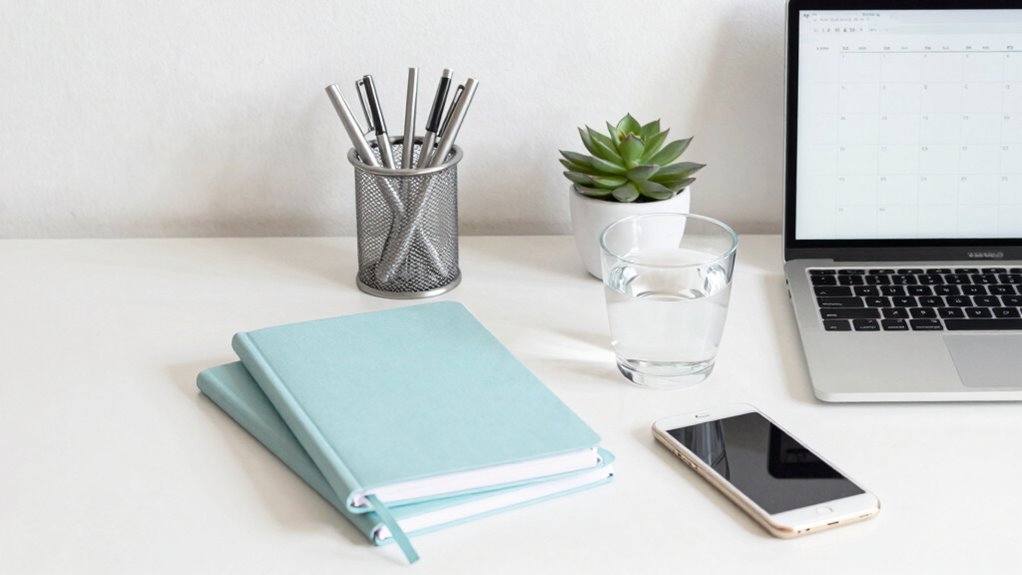 organized workspace effective routines