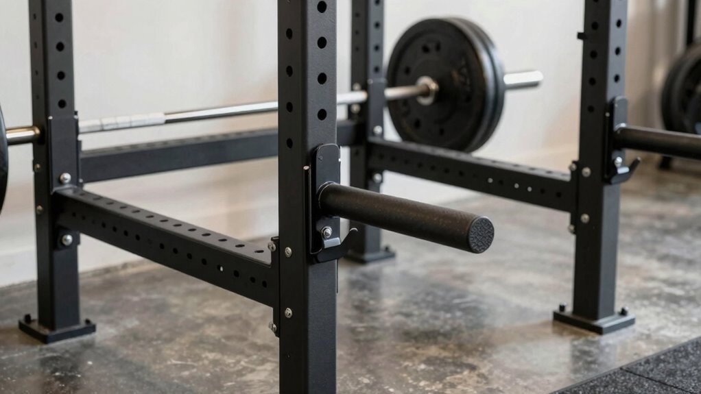 power rack safety features