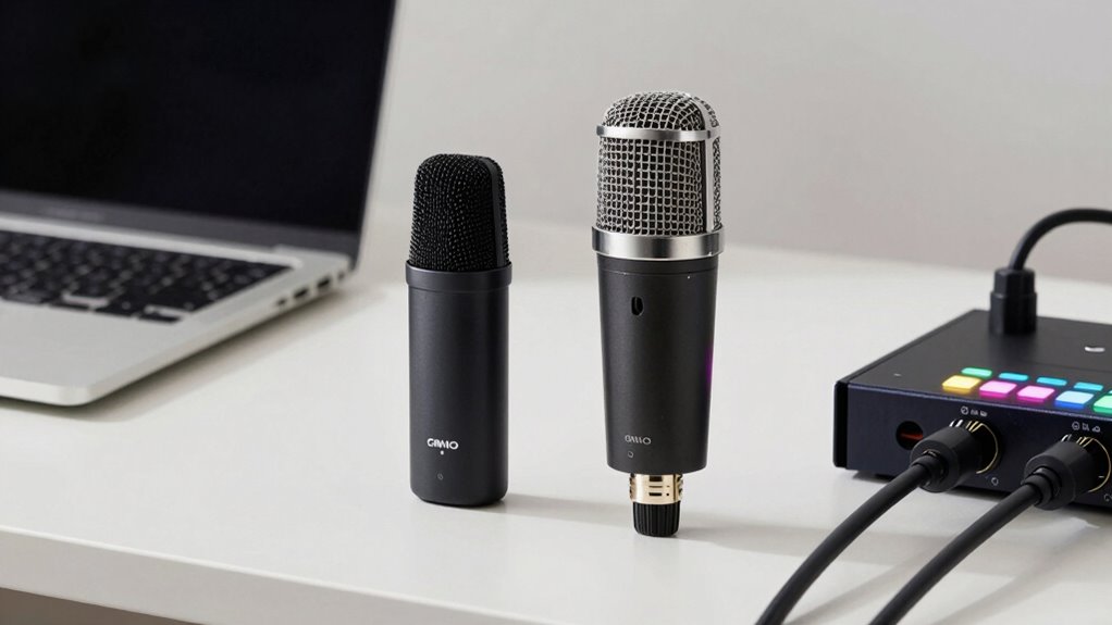 usb versus xlr microphones