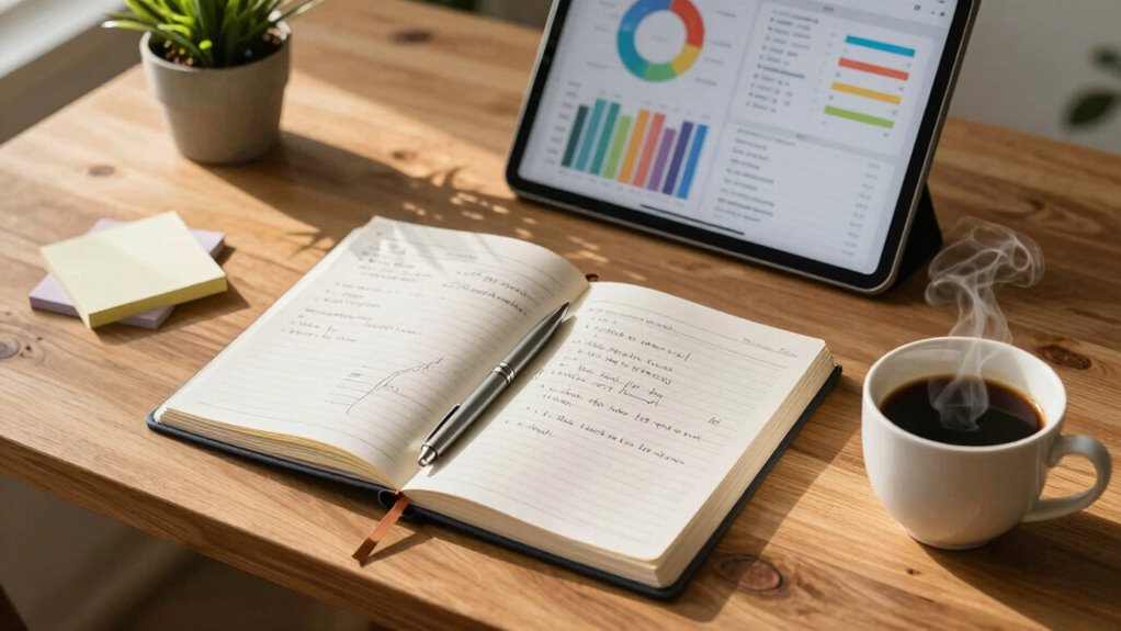 weekly review improves mental clarity