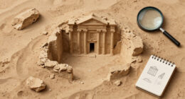 Lost city discovered beneath Egypt's desert with ancient church