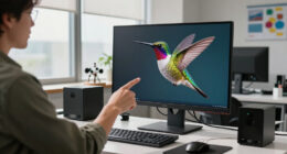 Nasa Hummingbird Shaped Satellite Image