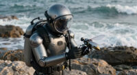 Underwater Suit-wearing Cyborg Insect Capable Of Diving And Terra-aqua Travel