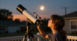 Partial Lunar Eclipse Visible Tonight