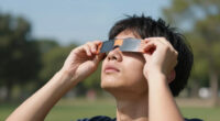 Partielle Sonnenfinsternis Brillen