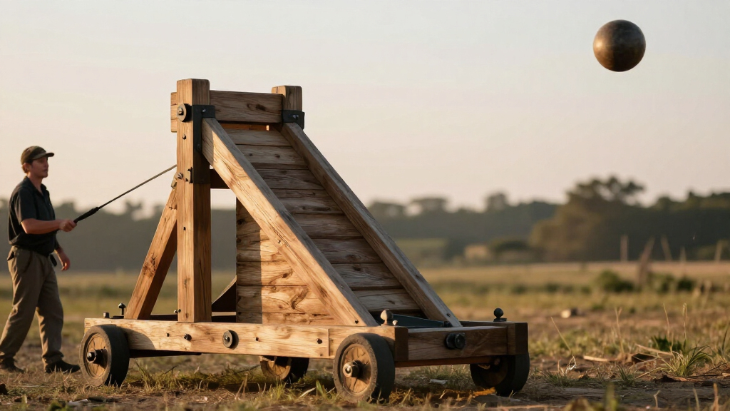 Tom Stanton's Supersonic Trebuchet Breaks Sound Barrier With Gravity Alone